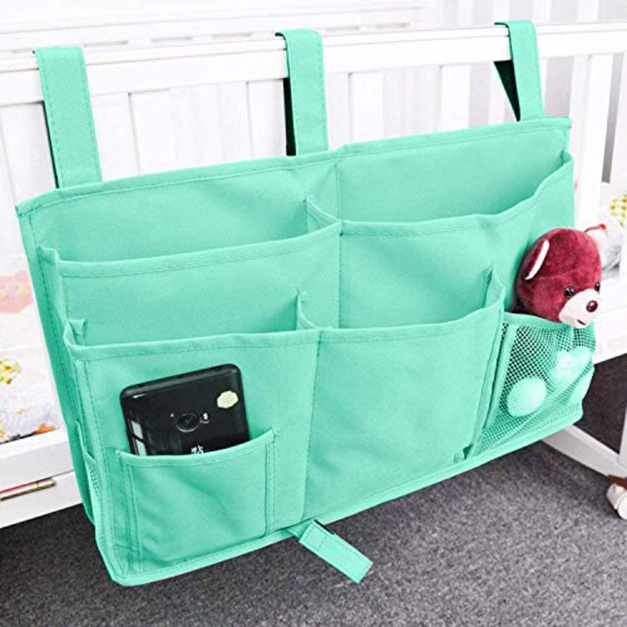 Bunk Top Bed Under Bedside Caddy Cup Holder For Outdoor,Home Bed Rail,Armchair,Dining Room,Camping,Reclining Sofa,Rv,Futon Adjustable Arms Reach Organization Caddies For Laptop,Paper,Pad